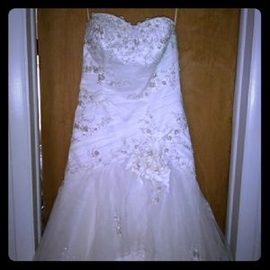 Wedding dress size 16-18